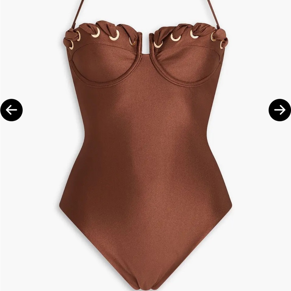Zimmermann Devi Eyelet One-Piece Swimsuit
